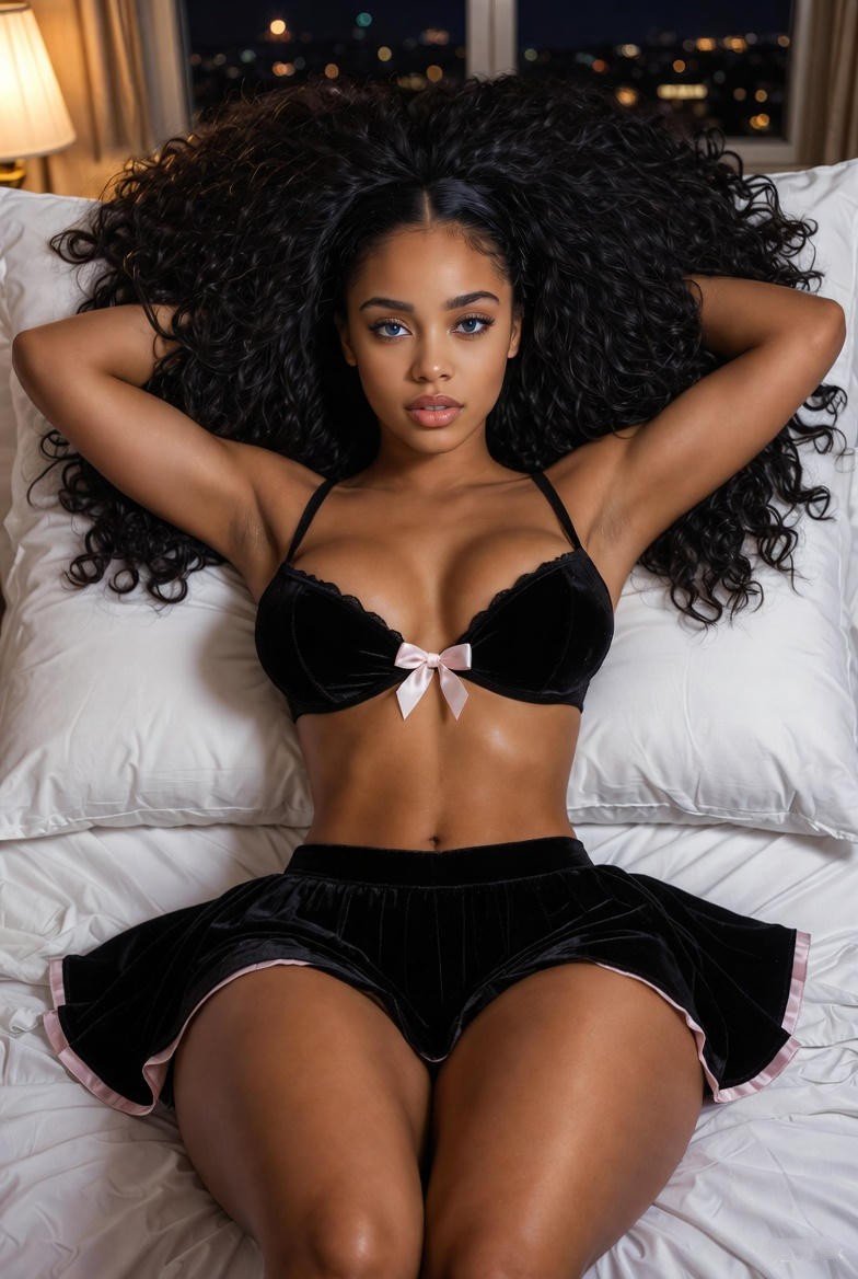 Kaylane Ravena - Bedroom Bed Photo Shoot Indoor Session 01